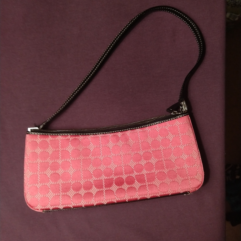 Kate Spade Pink Noel Patterned Shoulder Bag